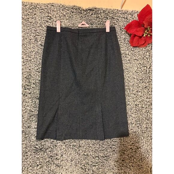 Ann Taylor Women's Gray Tweed Pencil Skirt Size 6 Knee Length - Picture 8 of 8